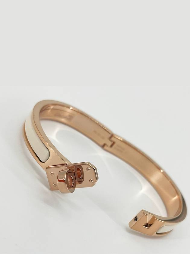 Mini Click Kelly Bracelet Rose Gold - HERMES - BALAAN 5