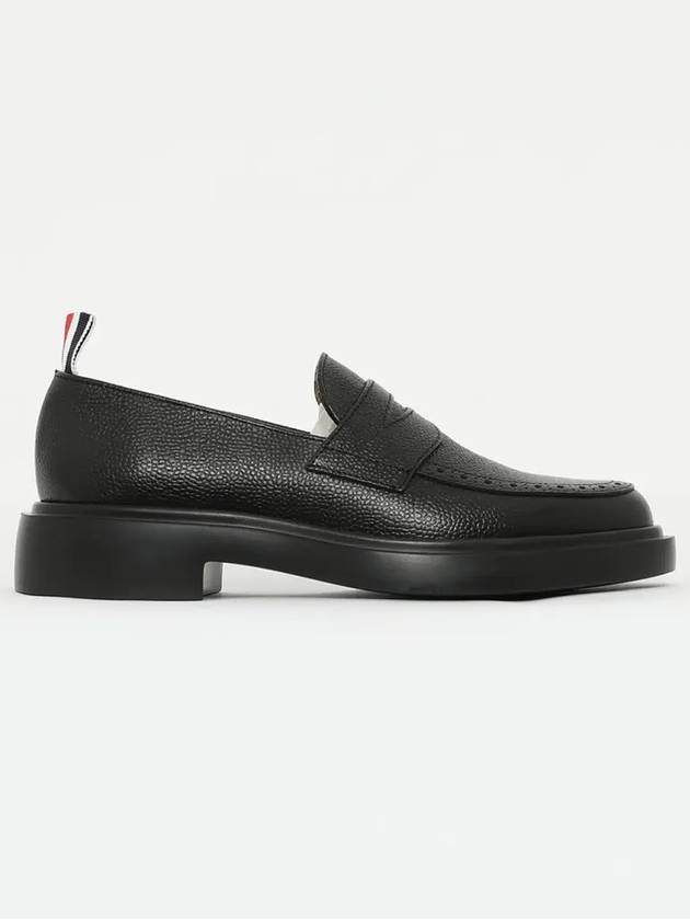 Lightweight Sole Penny Loafer Black - THOM BROWNE - BALAAN 4