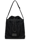 Goat Pocket Mesh Shoulder and Cross Bag Travel Bag Black - LE MASQUE - BALAAN 3