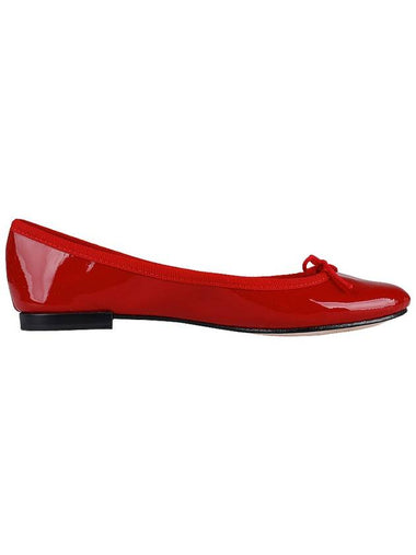 Cendrillon Leather Ballerinas Flat Flammy Red - REPETTO - BALAAN.