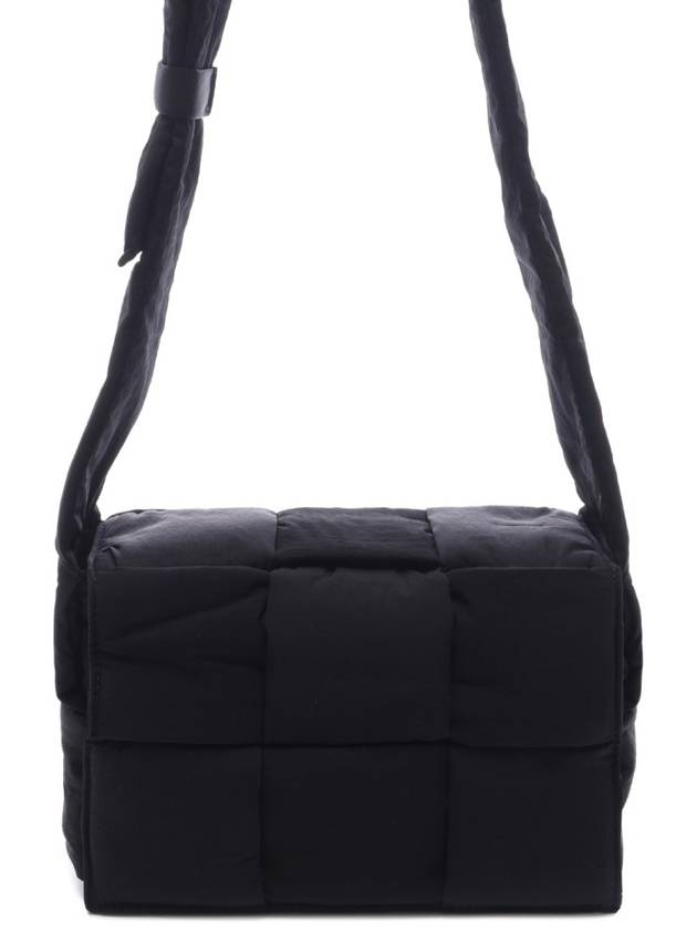 Cassette Padded Tech Small Cross Bag Black - BOTTEGA VENETA - BALAAN 3