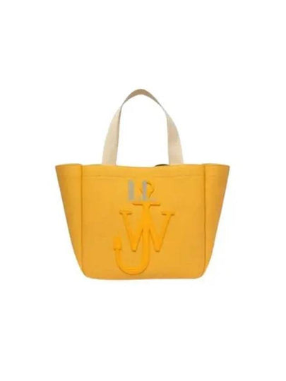 Logo Patch Top Handle Tote Bag Yellow - JW ANDERSON - BALAAN 2