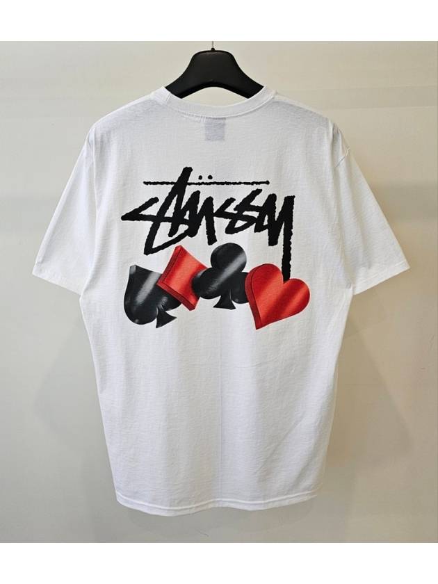 Suit TShirt 1904938 White L XL - STUSSY - BALAAN 2