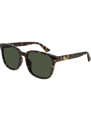 Eyewear Asian Fit Square Sunglasses Havana - GUCCI - BALAAN 1