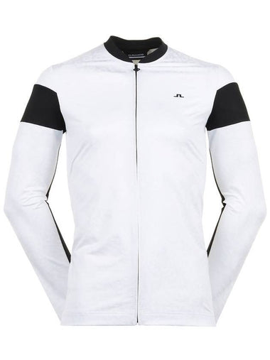 Charles Technical Zip Mid Layer Jacket White - J.LINDEBERG - BALAAN 1