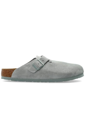 Birkenstock Clogs Boston BS, Men's, Light Blue - BIRKENSTOCK - BALAAN 1