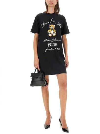 Moschino Dress With Logo - MOSCHINO - BALAAN 2