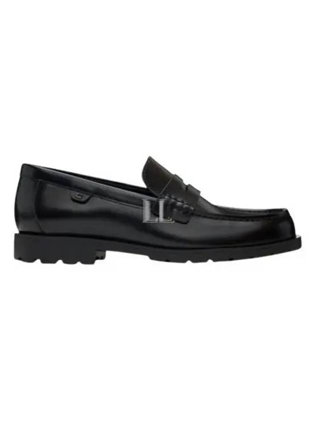 Reagan Leather Loafers Black - COACH - BALAAN 2