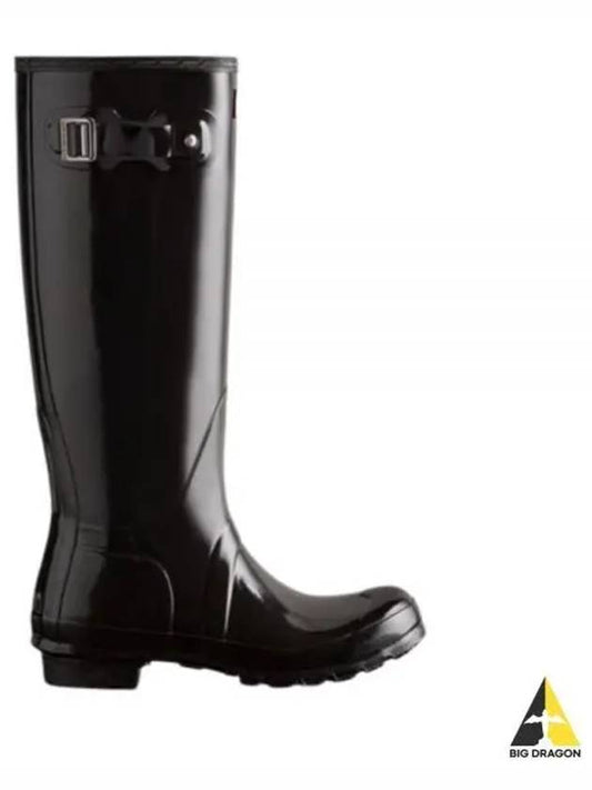 Original Tall Gloss Rain Boots Black - HUNTER - BALAAN 2