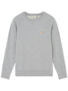 Fox Head Patch Classic Sweatshirt Grey Melange - MAISON KITSUNE - BALAAN 2