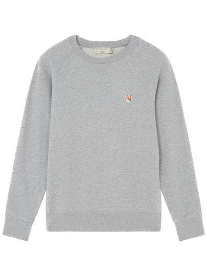 Fox Head Patch Classic Sweatshirt Grey Melange - MAISON KITSUNE - BALAAN 2