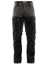 Men s Keb Gaiter Straight Pants Black Stone Gray - FJALL RAVEN - BALAAN 1