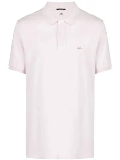 24/1 Piquet Resist Dyed Polo Shirt Pink - CP COMPANY - BALAAN 2