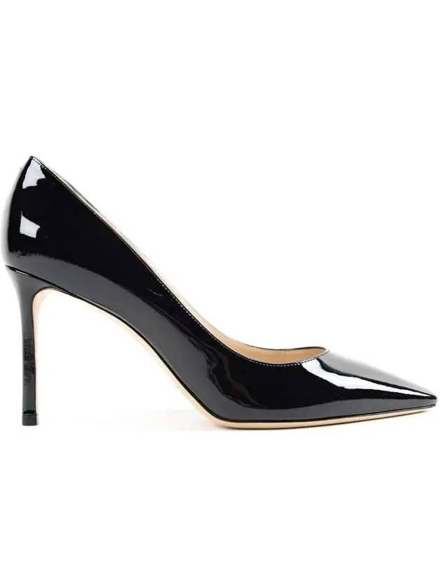 Romy 85 patent leather Pumps black - JIMMY CHOO - BALAAN.