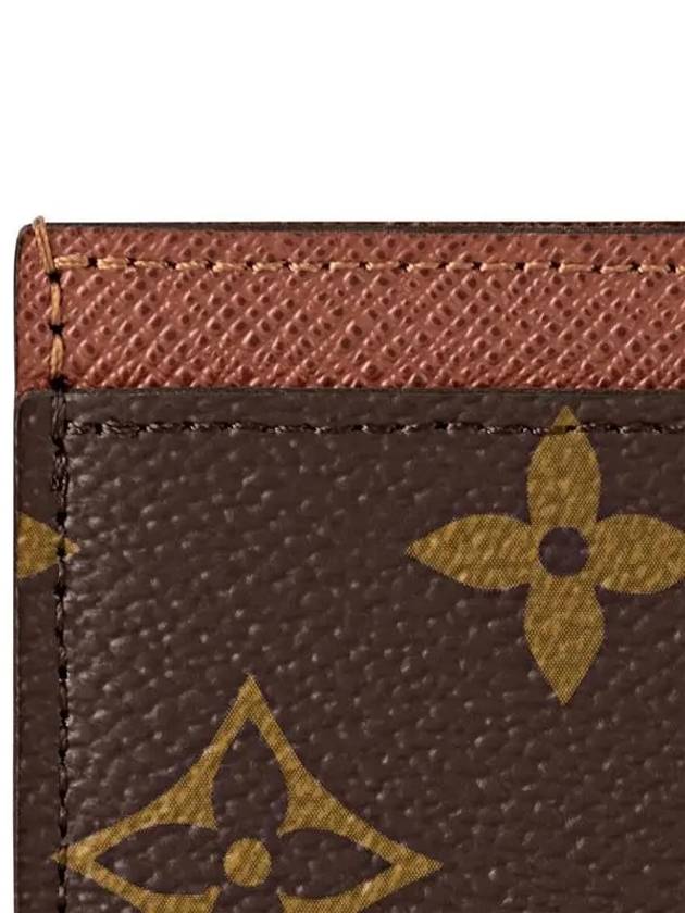 Monogram Card Wallet Brown - LOUIS VUITTON - BALAAN 6