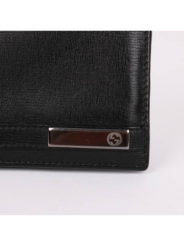 Side logo black men s wallet 365479 - GUCCI - BALAAN 2