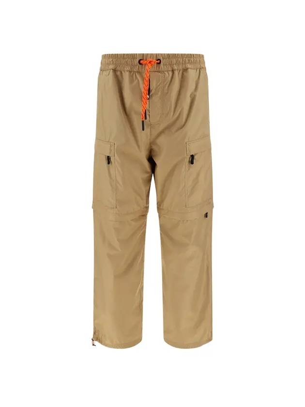 Men's Grenoble Dynamic Cargo Track Pants Khaki - MONCLER - BALAAN 1