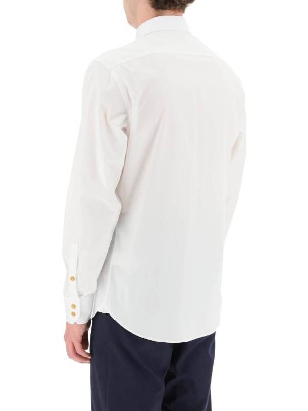 long sleeve shirt 2401000JW009QBS WHITE - VIVIENNE WESTWOOD - BALAAN 4