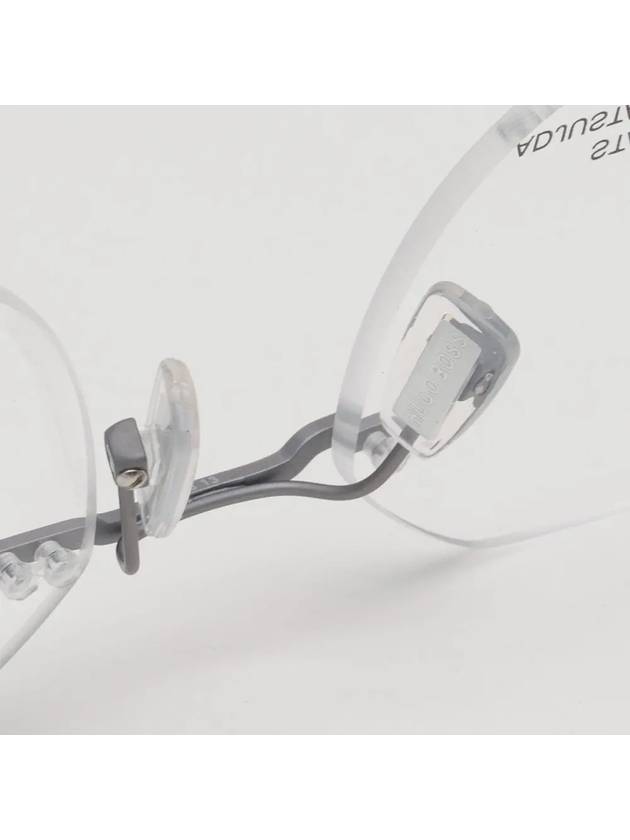 Hugo Boss titanium glasses frame BOSS1265D SVK rimless ultra light temples - HUGO BOSS - BALAAN 3