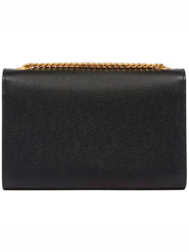 Kate Monogram Small Cross Bag Black - SAINT LAURENT - BALAAN 3