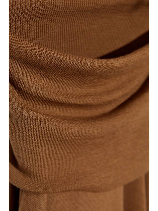 Max Mara Wool Turtleneck, Women's, Brown - MAX MARA - BALAAN 5