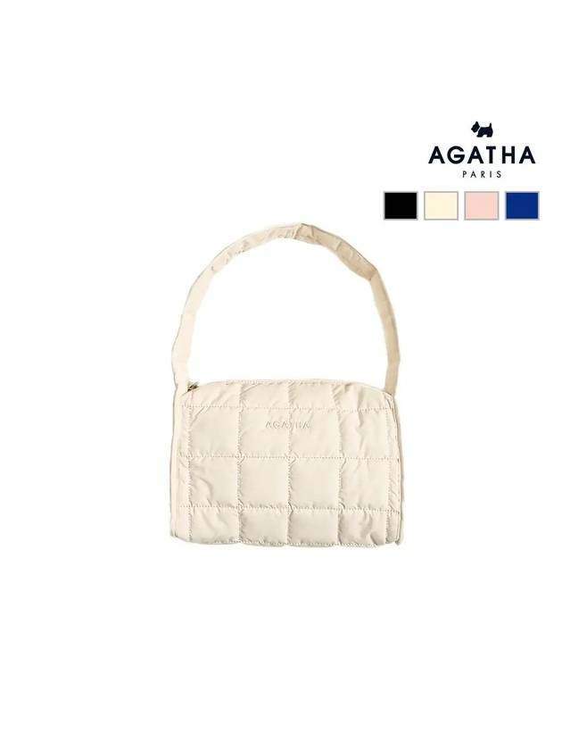 Feathers Quilted Mini Shoulder Bag - AGATHA APPAREL - BALAAN 1