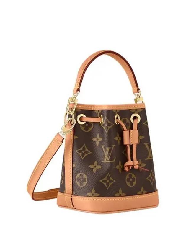 Louis Vuitton Nano Noe Monogram Bucket Bag Brown - LOUIS VUITTON - BALAAN 4