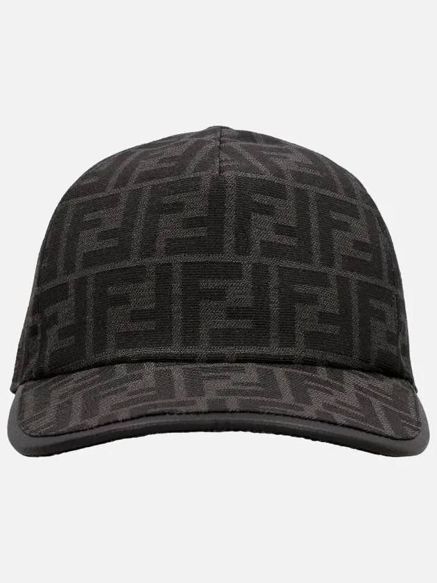 FF Monogram Ball Cap Black - FENDI - BALAAN 2