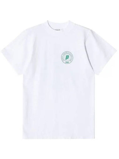 TO042S414NW Women's Short Sleeve Tee - SPORTY & RICH - BALAAN 1