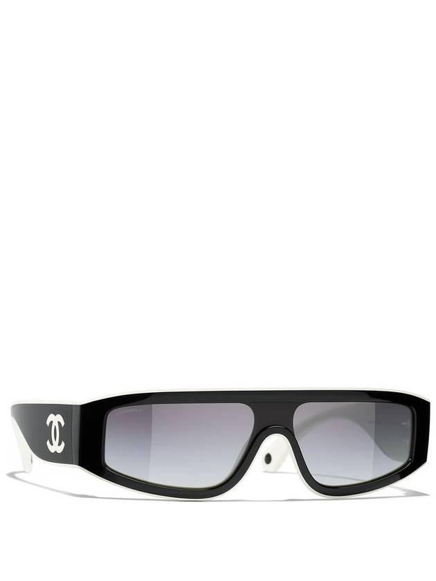 Chanel CH6057 Black & White - CHANEL - BALAAN 2