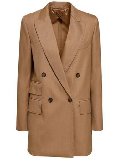 Luglio Virgin Wool Jacket Brown - MAX MARA - BALAAN 1