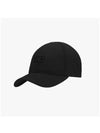 Shell-R Embroidered Logo Ball Cap Black - CP COMPANY - BALAAN 4