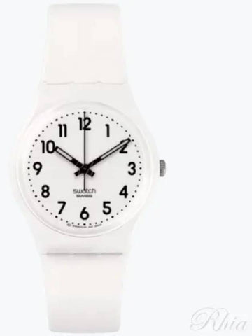 SO28W107 S14 New Core Just White Soft Women s Urethane Watch - SWATCH - BALAAN 1