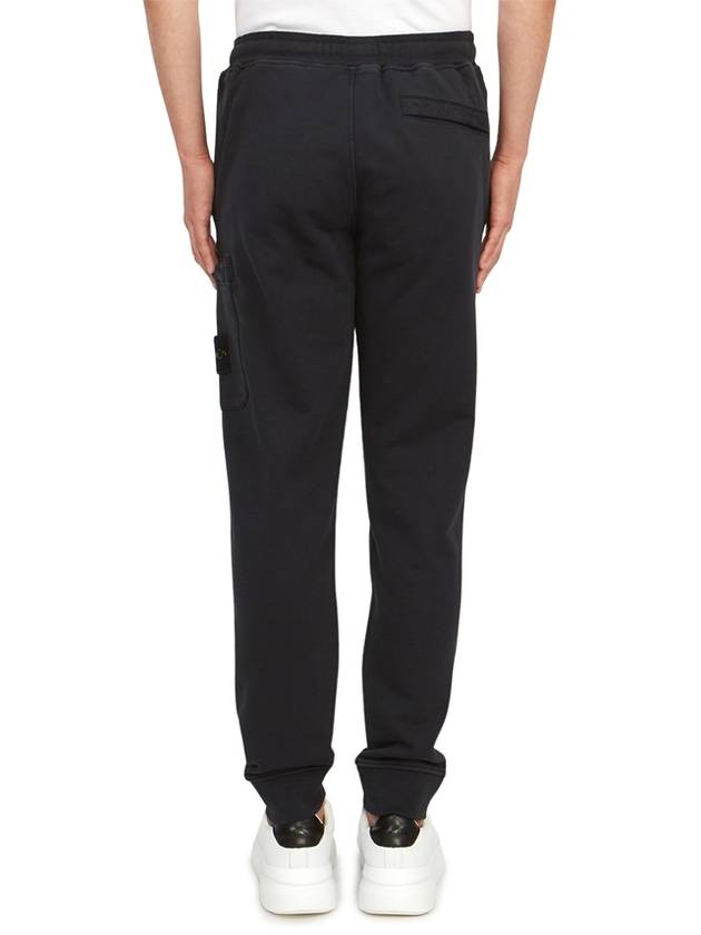 Men's Wappen Patch Jogger Pants Navy - STONE ISLAND - BALAAN 5