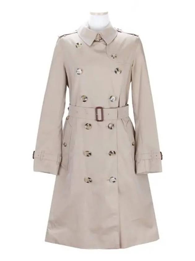 The Long Kensington Heritage Trench Coat Honey - BURBERRY - BALAAN 2