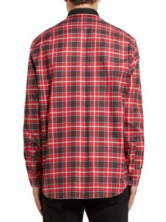 CHECKED COTTON SHIRT - GIVENCHY - BALAAN 3