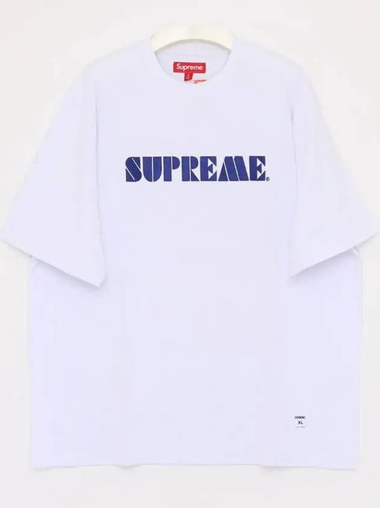 SS24KN59 WHITE Stencil Short Sleeve Tee - SUPREME - BALAAN 2