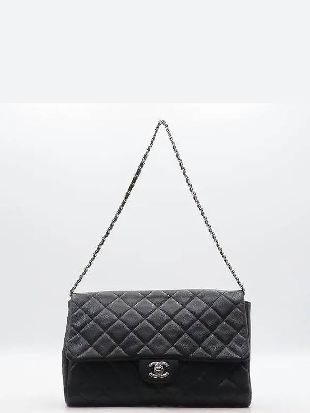 A65051 Black Caviar TIMELESS Classic Chain Flap Clutch and Shoulder Bag - CHANEL - BALAAN 2