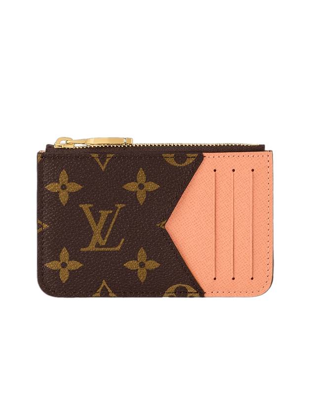 Women's Romy Monogram Card Wallet Brown Apricot - LOUIS VUITTON - BALAAN 1