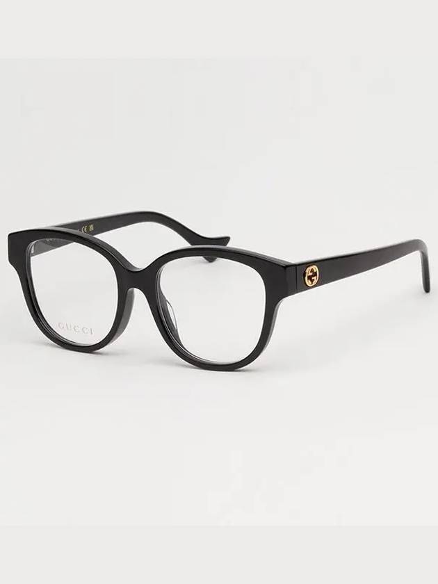 Eyewear Round Acetate Eyeglasses Black - GUCCI - BALAAN 6