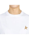 Star Printing Short Sleeve T-Shirt White - GOLDEN GOOSE - BALAAN 9