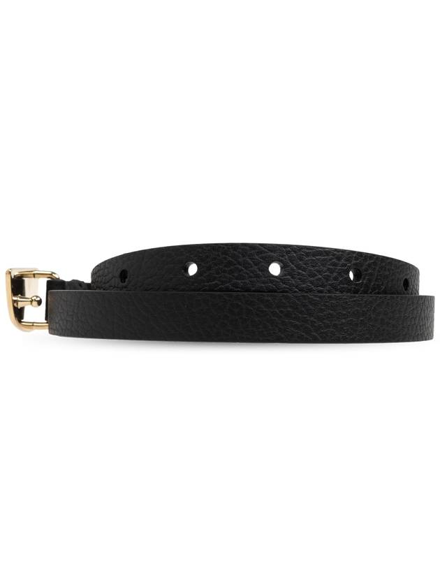 Burberry Leather Belt, Women's, Black - BURBERRY - BALAAN 3