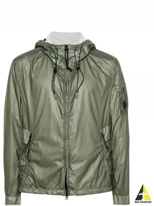 Lens Detail Hooded Jacket Green - CP COMPANY - BALAAN 2