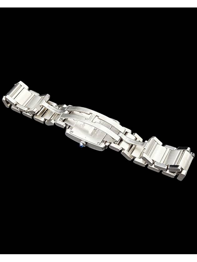 Cartier W51008Q3 Steel Quartz Tank Francaise Small Women s Watch - CARTIER - BALAAN 8