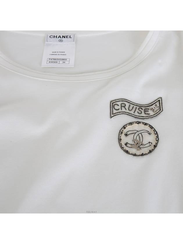 women short sleeve t shirt - CHANEL - BALAAN 10