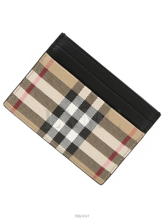 SANDON vintage check card holder 8057945 business - BURBERRY - BALAAN 9