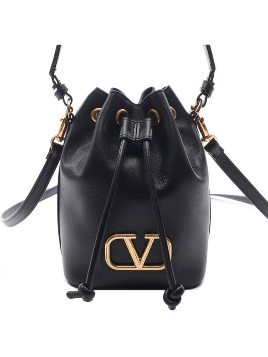 Women s V Logo Bucket Shoulder Bag 5W0P0Z44 VNL 0NO 24F - VALENTINO - BALAAN 2