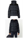 Detachable Sleeve Hooded Short Padding Navy - BURBERRY - BALAAN 5