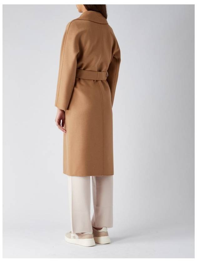 Cles Cashmere Silk Wool Single Coat Camel - MAX MARA - BALAAN 6