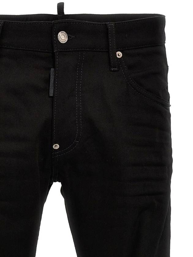 Skater Slim Cut Jeans Black - DSQUARED2 - BALAAN 25